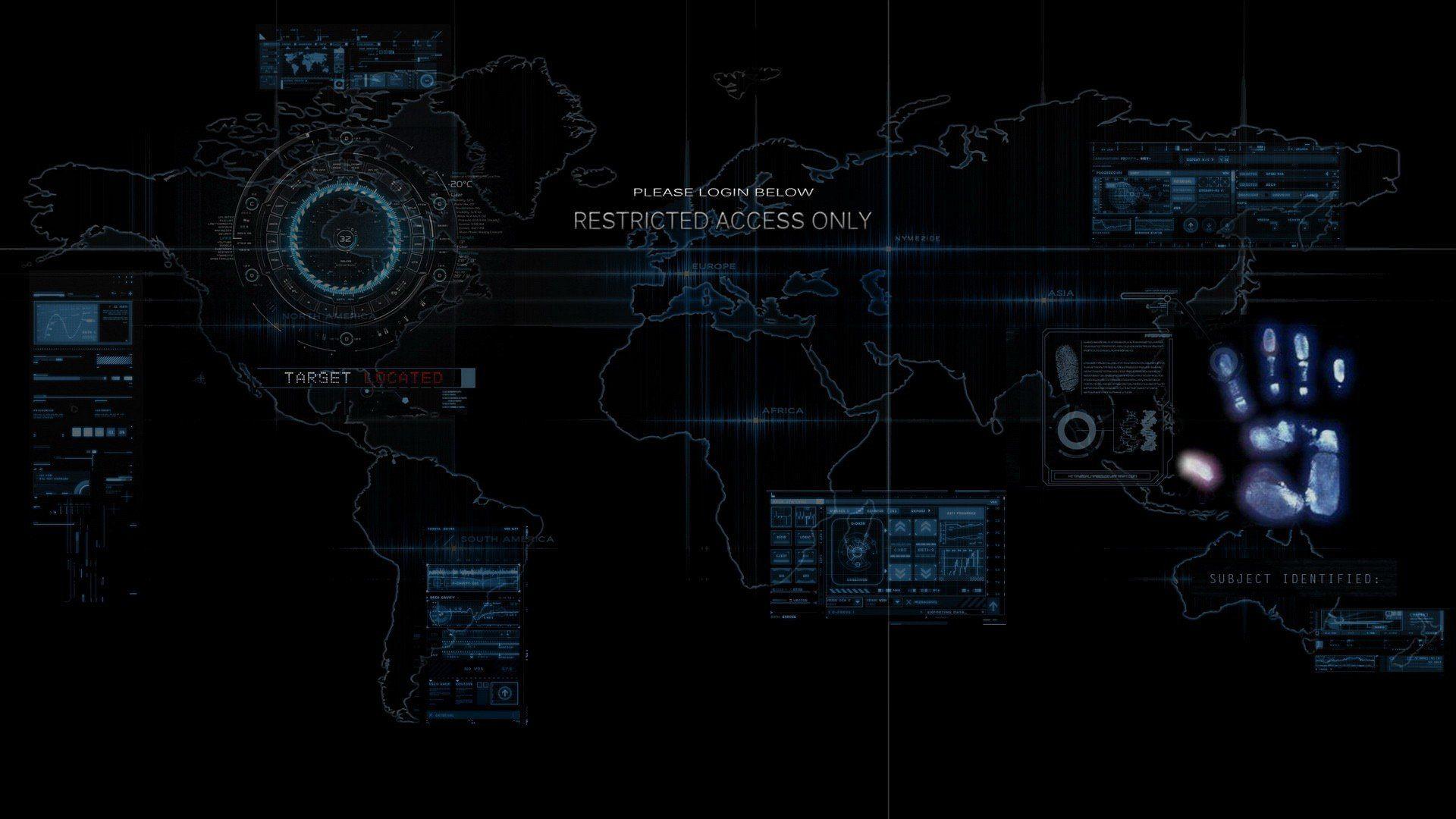 1920x1080 World Map 4K Wallpaper
