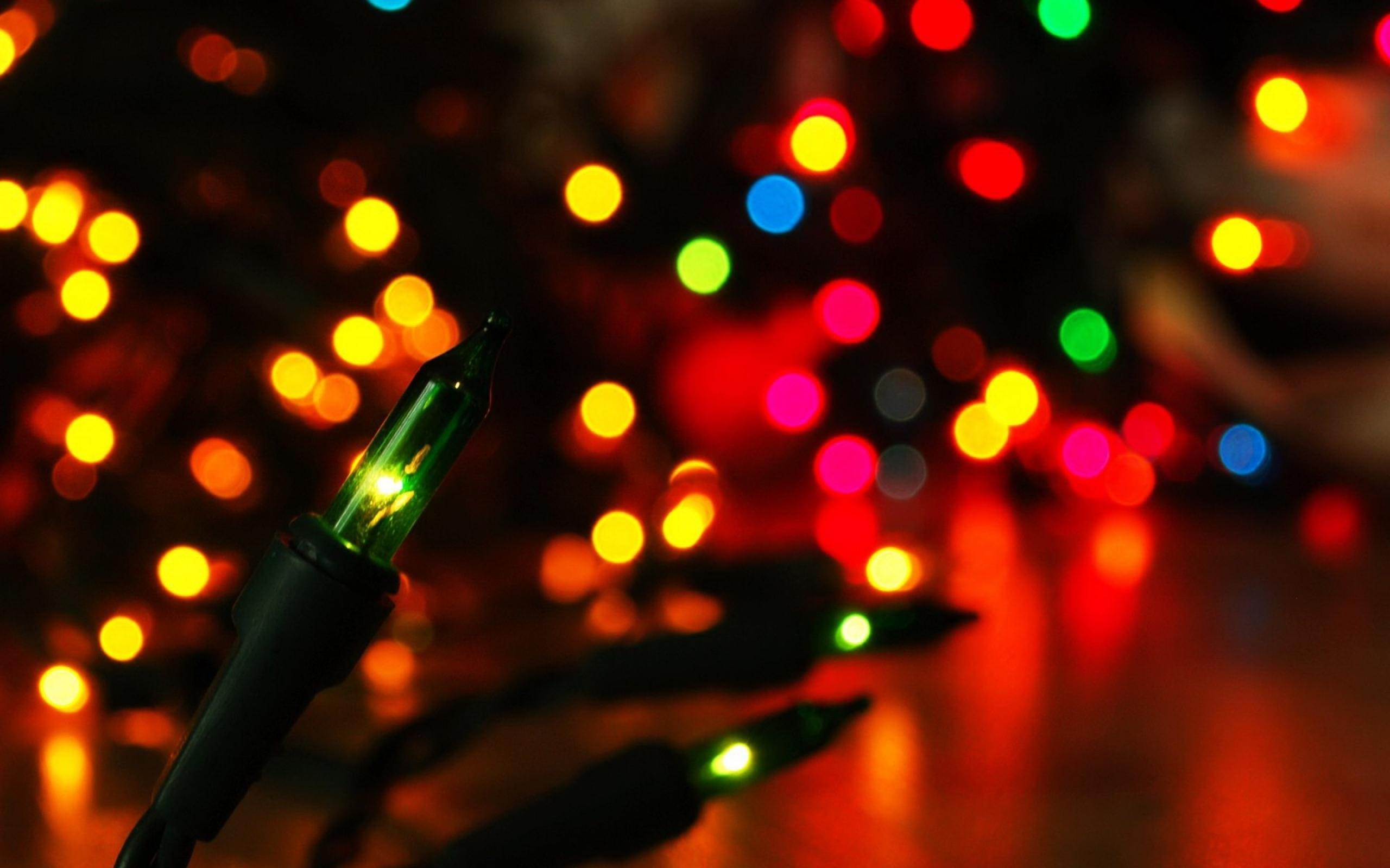 2560x1600 Colorful Lights bokeh MacBook Air Wallpaper Download