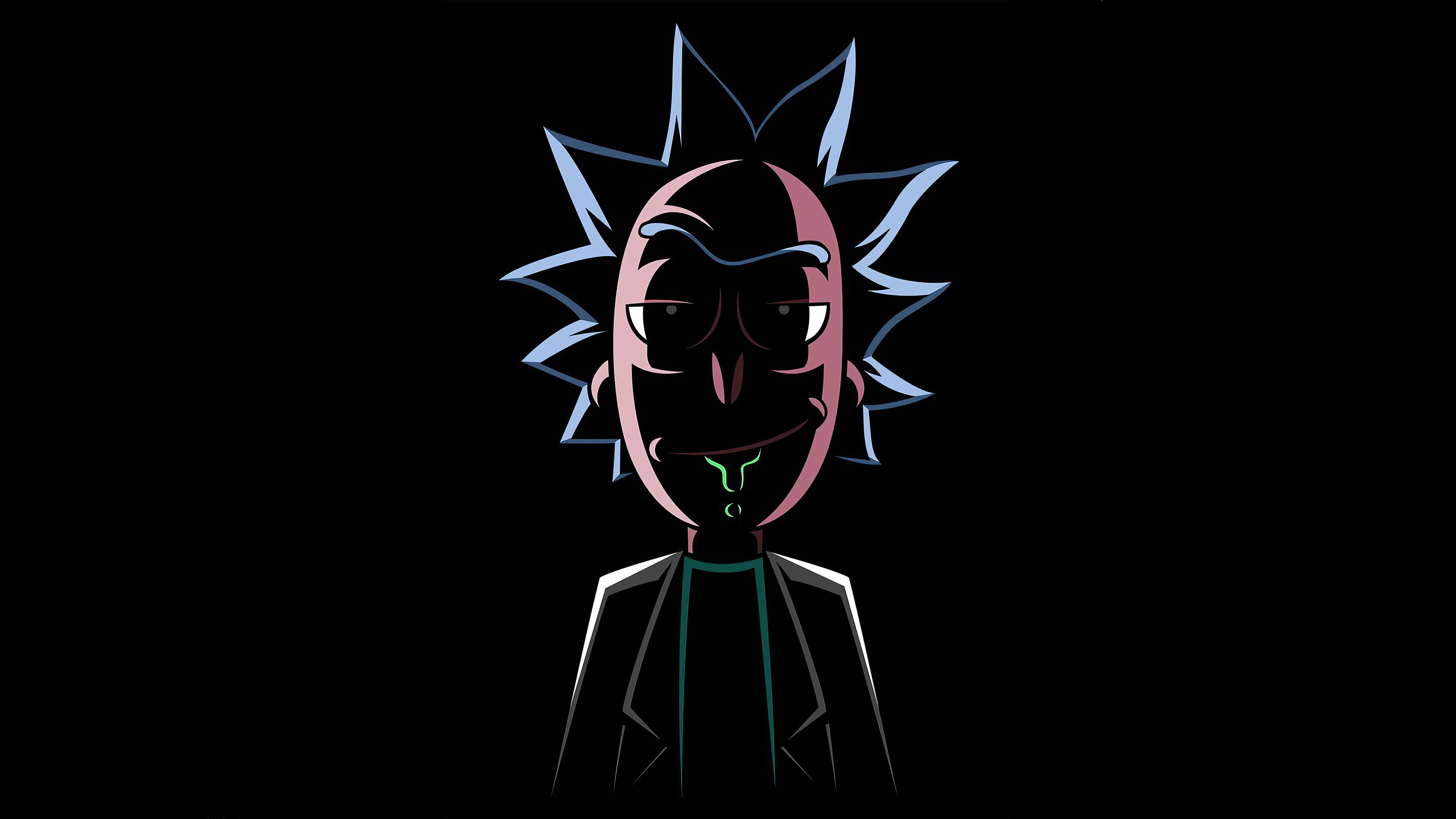 3840x2160 Evil Rick Sanchez iPad Air Wallpaper, HD TV Series 4K Wallpaper, Image, Photo and Background