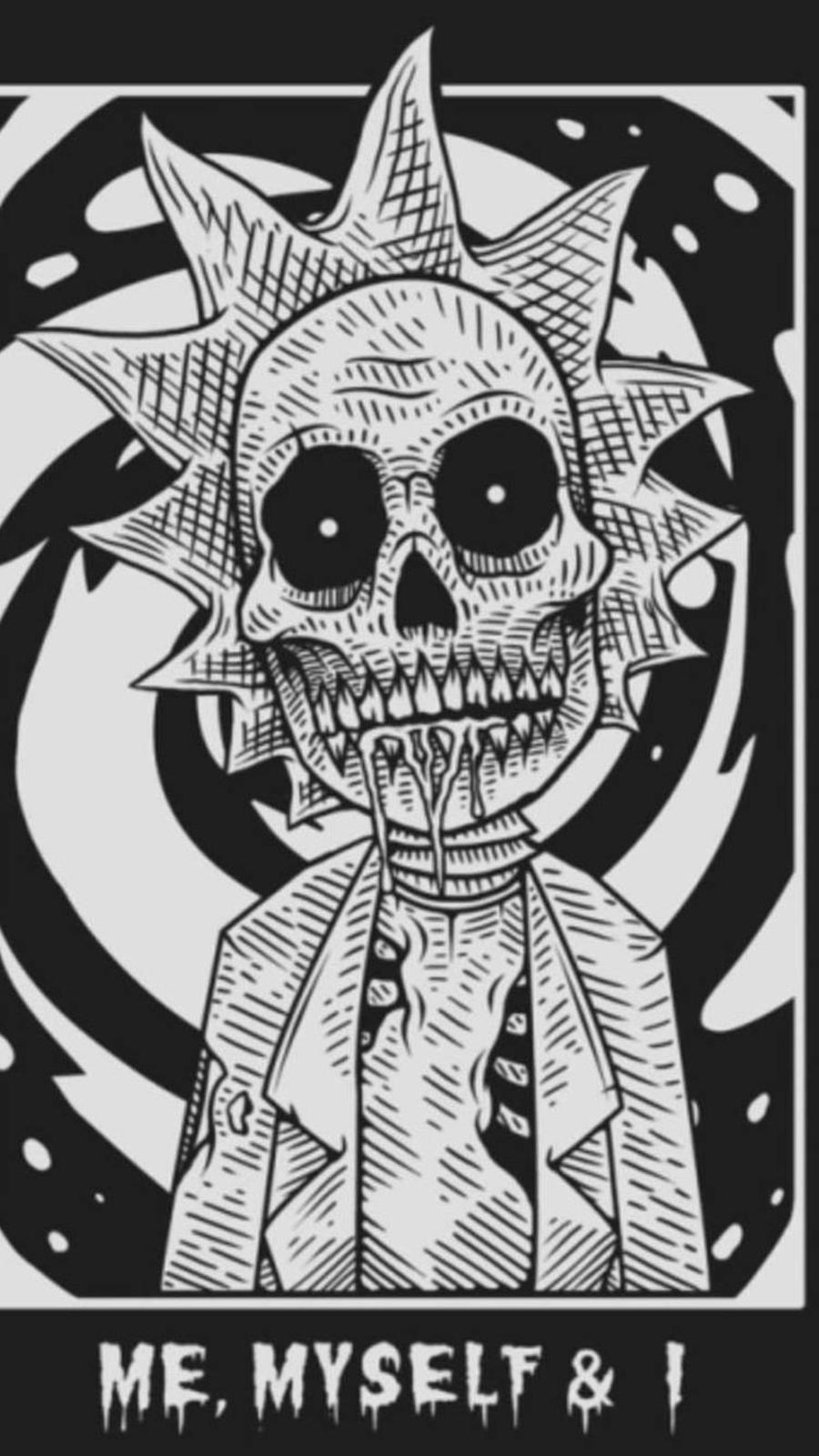900x1600 Rick & Morty Wallpaper Now Download For Your Device (2). Imagenes graffiti, Personajes de rick y morty, Ricky y morty
