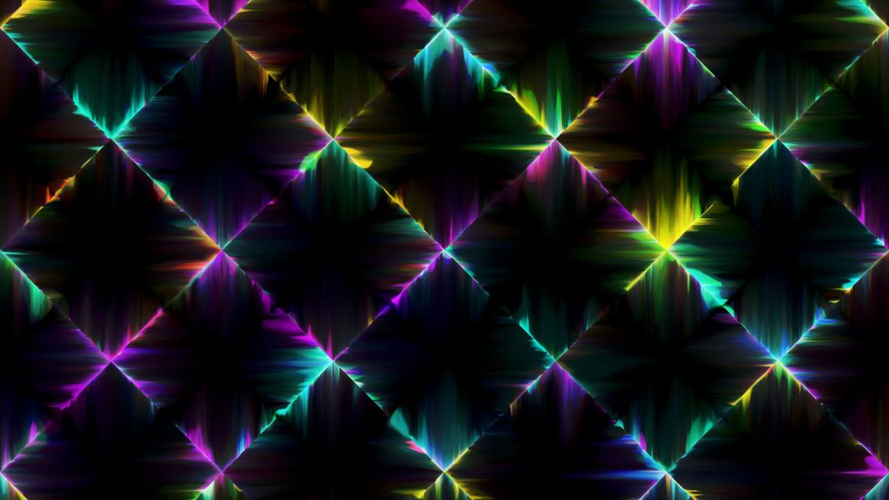 1280x720 Neon Colorful Lights K Wallpaper 3D Models. Free