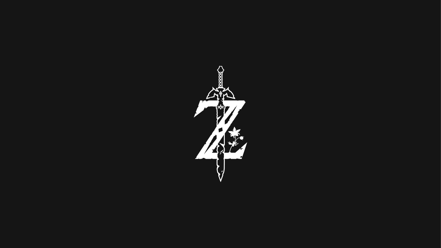 1536x864 Download 1536x864 The Legend Of Zelda, Logo Wallpaper