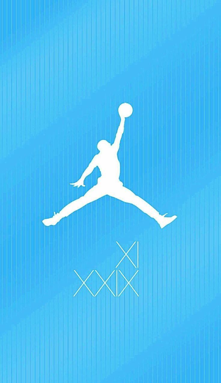 Blue Jordan Logo Wallpapers - Top Free 