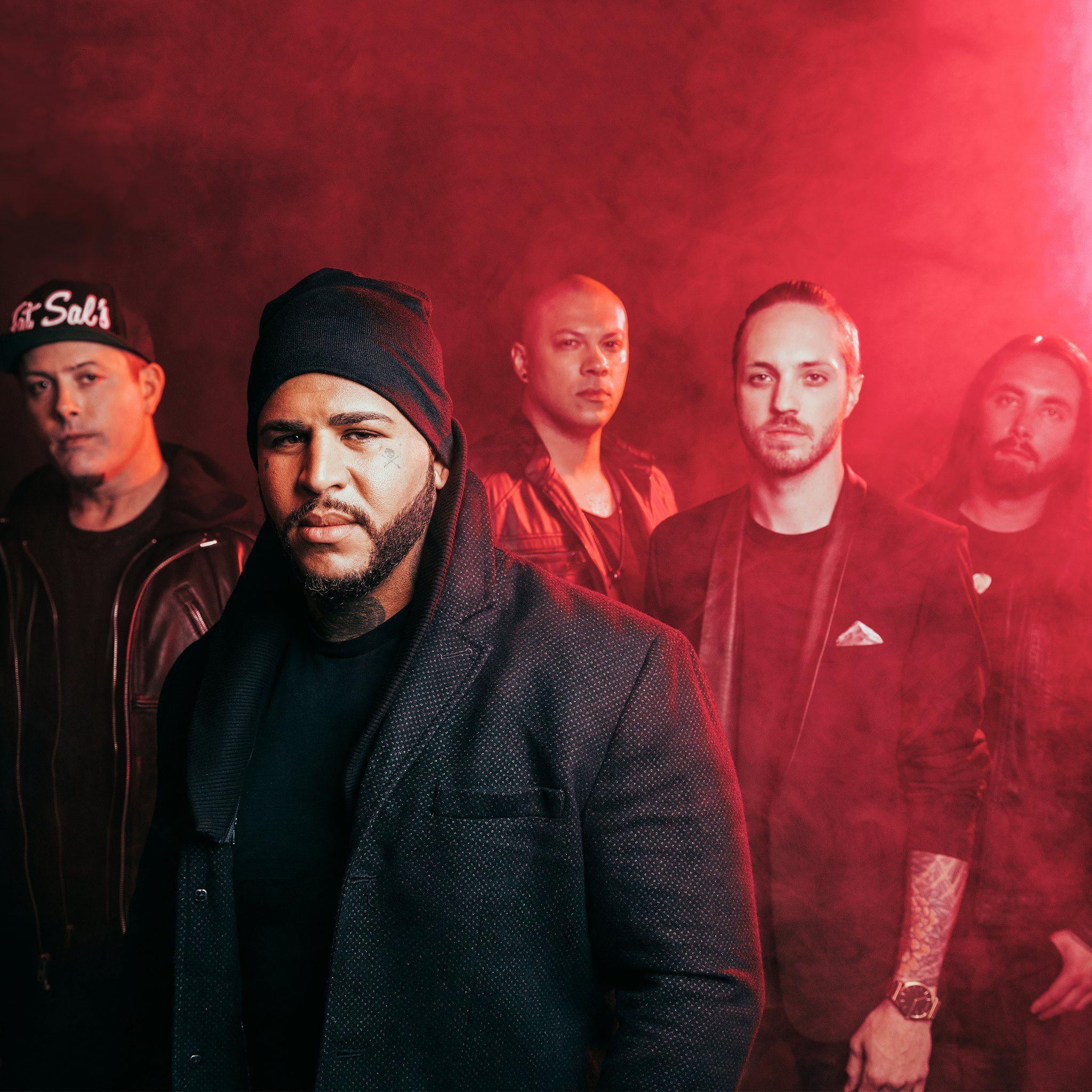2048x2048 BAD WOLVES Frontman Tommy Vext Rushed To The Hospital In England. Wolf band, Band photohoot, Bad wolf