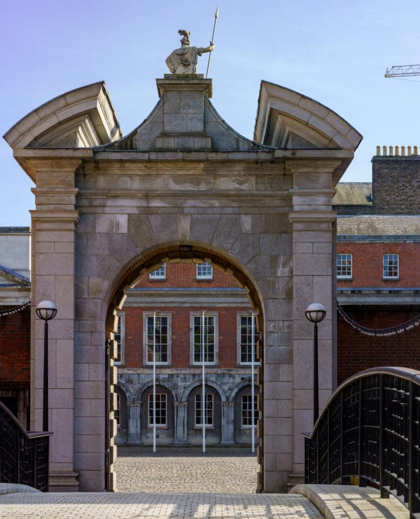 830x1024 DUBLIN CASTLE AND LOWER COURTYARDS