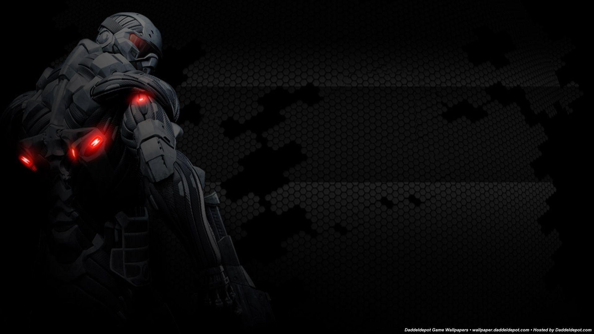 1920x1080 Crysis, darkness, screenshot, computer wallpaper, fictional character. Mocah HD Wallpaper