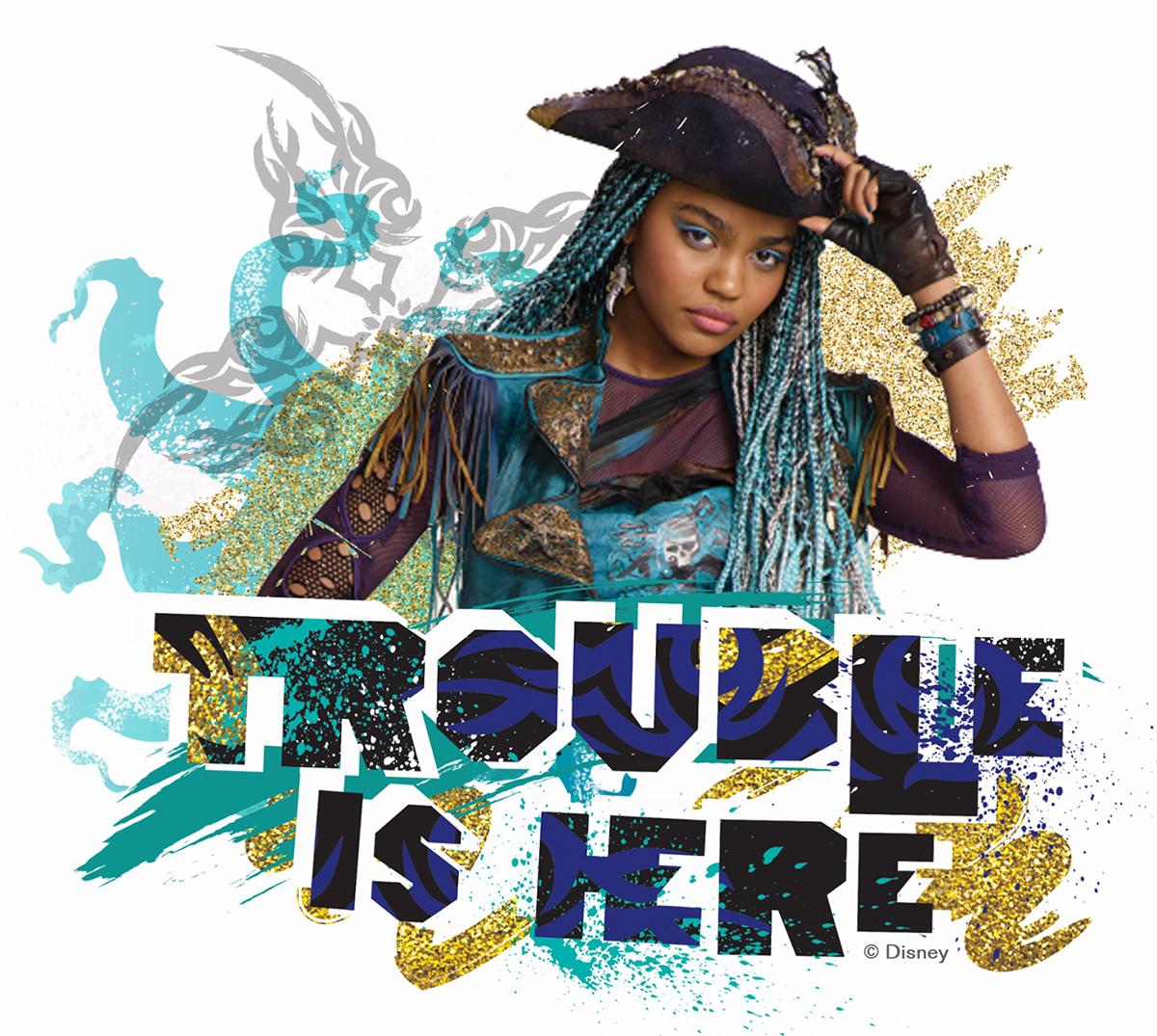 1200x1075 Disney Descendants Wallpaper