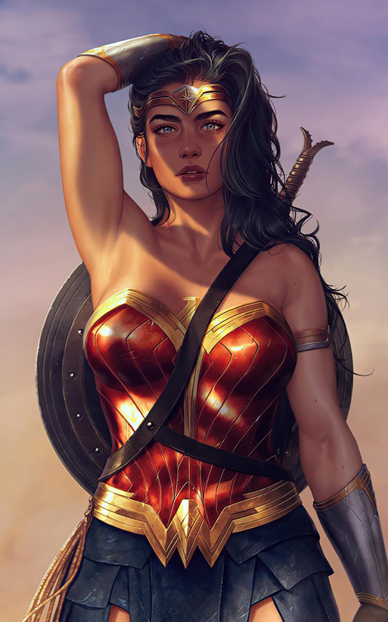 800x1280 Wonder Woman Majestic Look 4k Nexus Samsung Galaxy Tab Note Android Tablets HD 4k Wallpaper, Image, Background, Photo and Picture