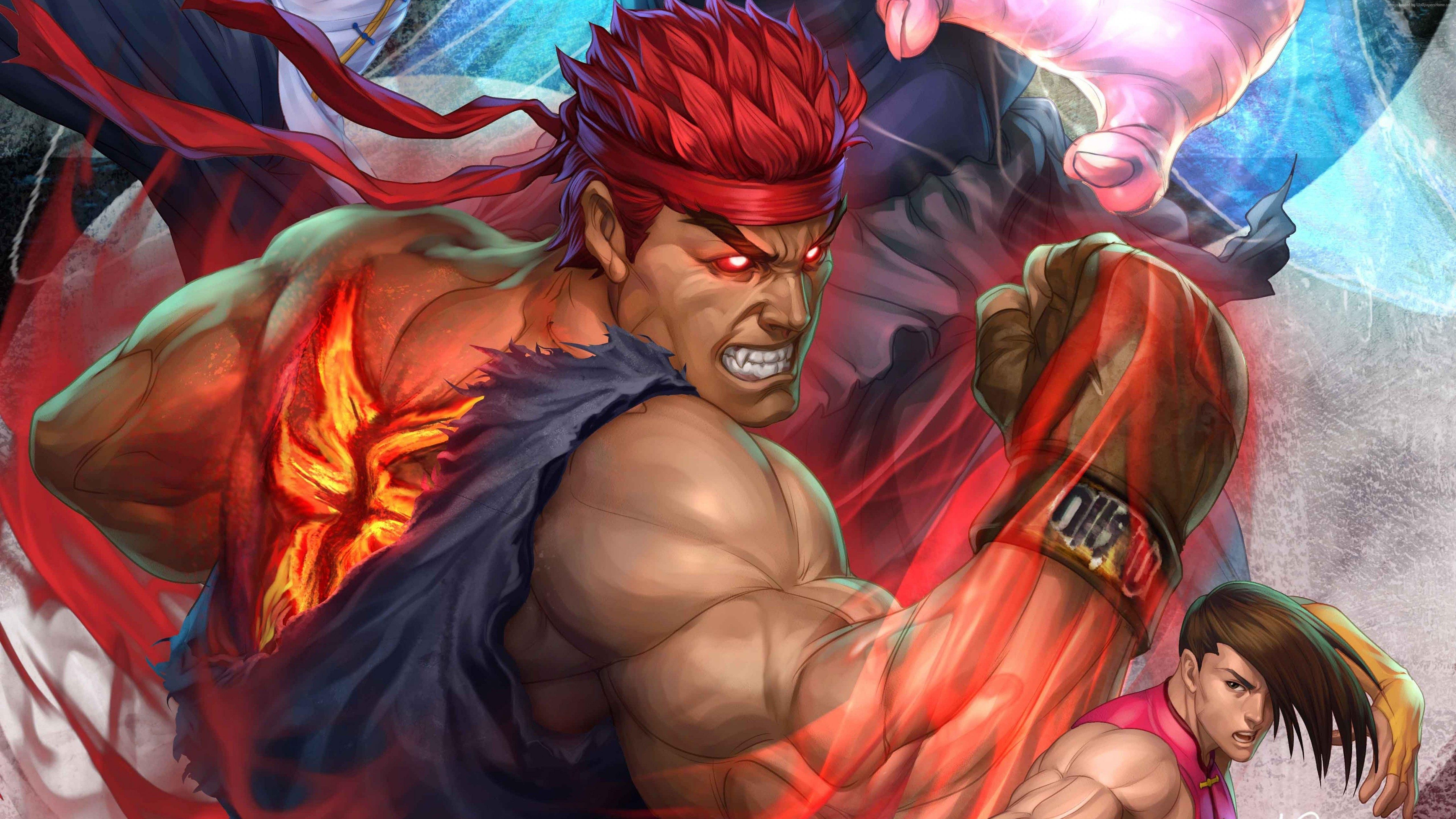 5120x2880 5k Wallpaper Street Fighter Action