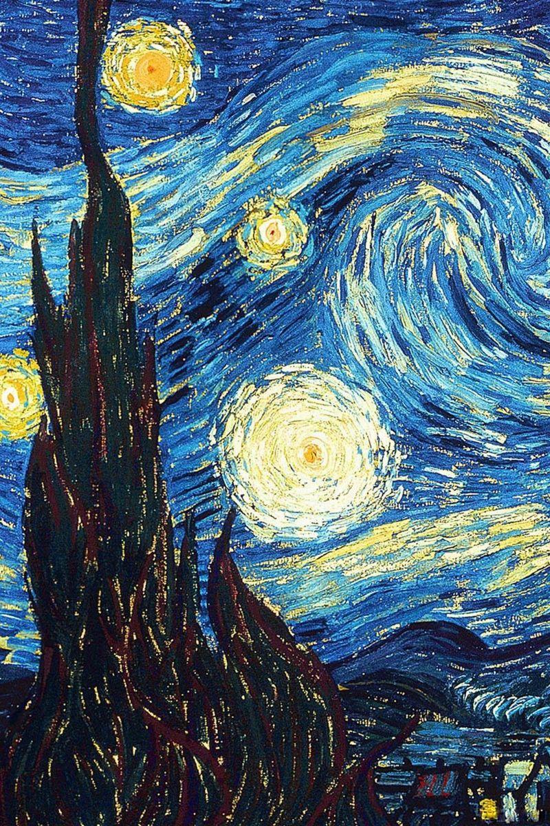 800x1200 Download wallpaper 800x1200 vincent van gogh, the starry night, oil