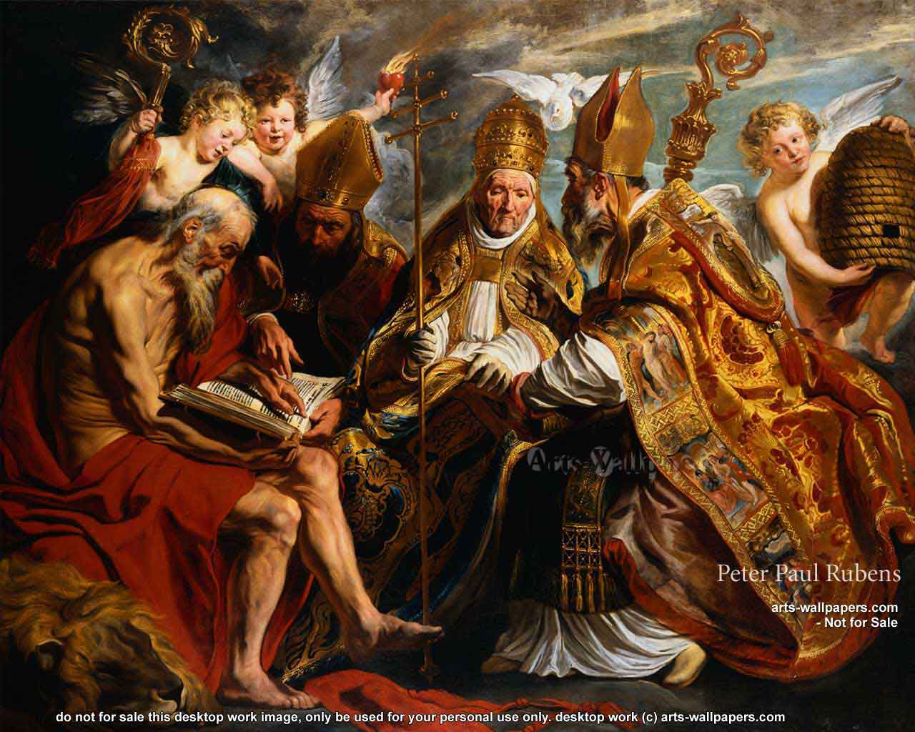 1280x1024 Famous Religious paintings