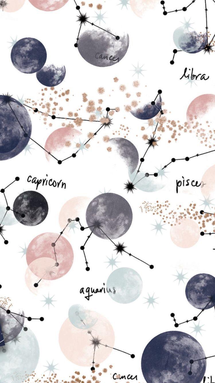 750x1333 Libra Aesthetic Wallpaper