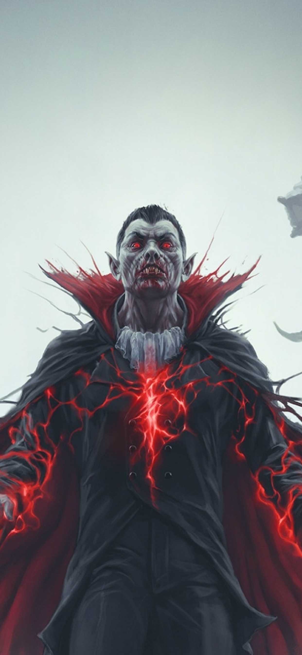 1242x2688 HD Vampire Wallpaper