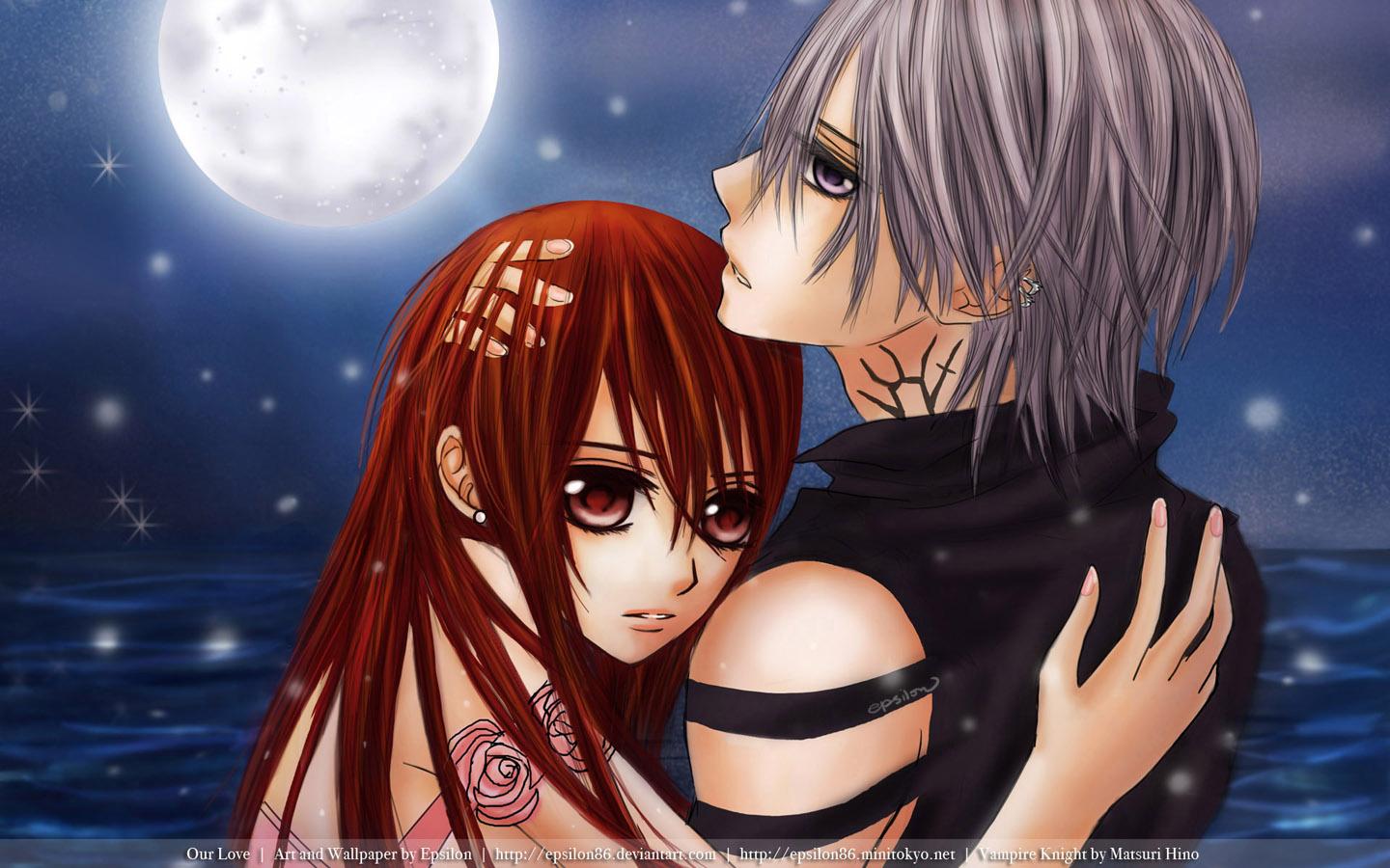 1440x900 Vampire Knight Wallpaper: Our love