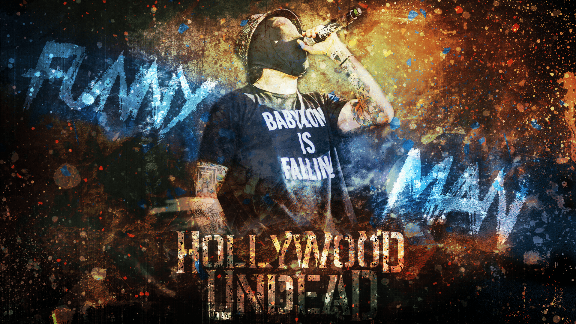 1920x1080 Hollywood Undead Wallpaper HD