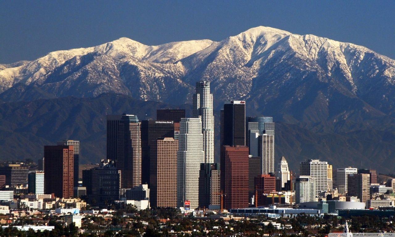 1280x768 Downtown Los Angeles HD desktop wallpaper : High Definition