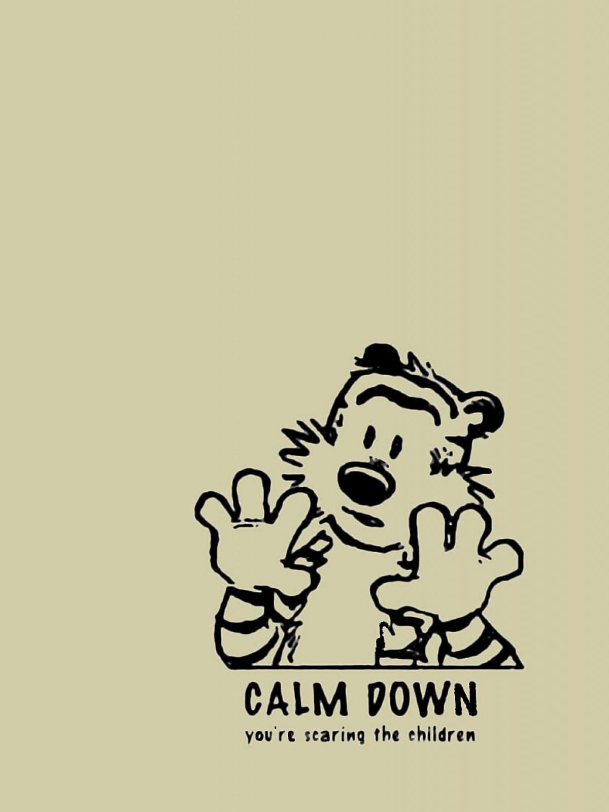 1200x1600 Calm Down Mobile Wallpaper