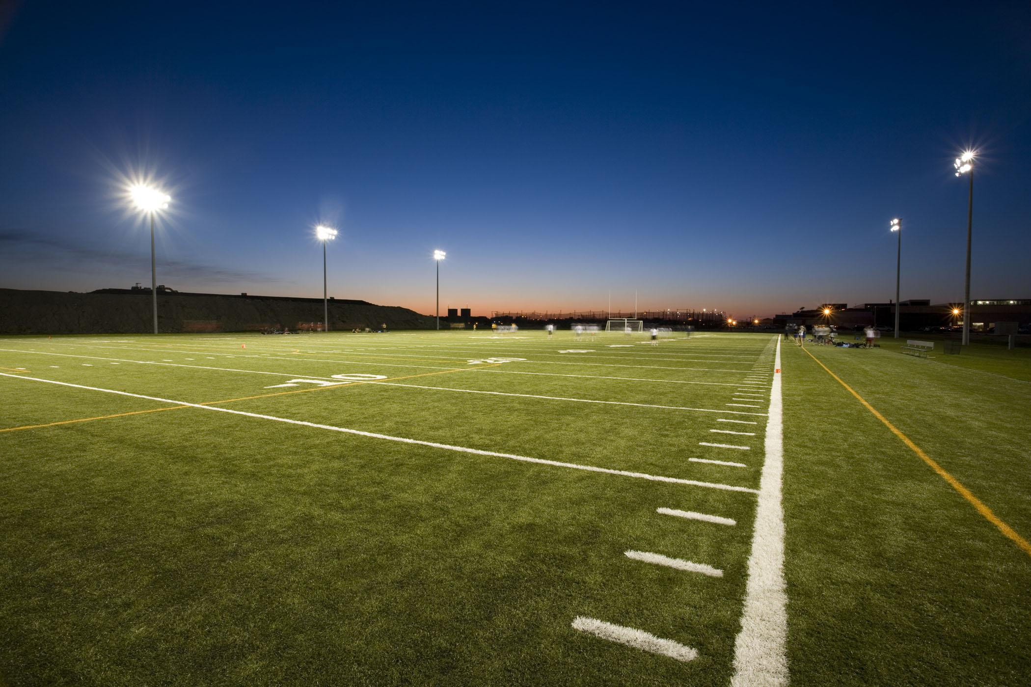 2100x1400 Free download Football Field Lights At Night Land on new home field [2100x1400] for your Desktop, Mobile & Tablet. Explore Football Field Wallpaper for Home. NFL Football Field Wallpaper