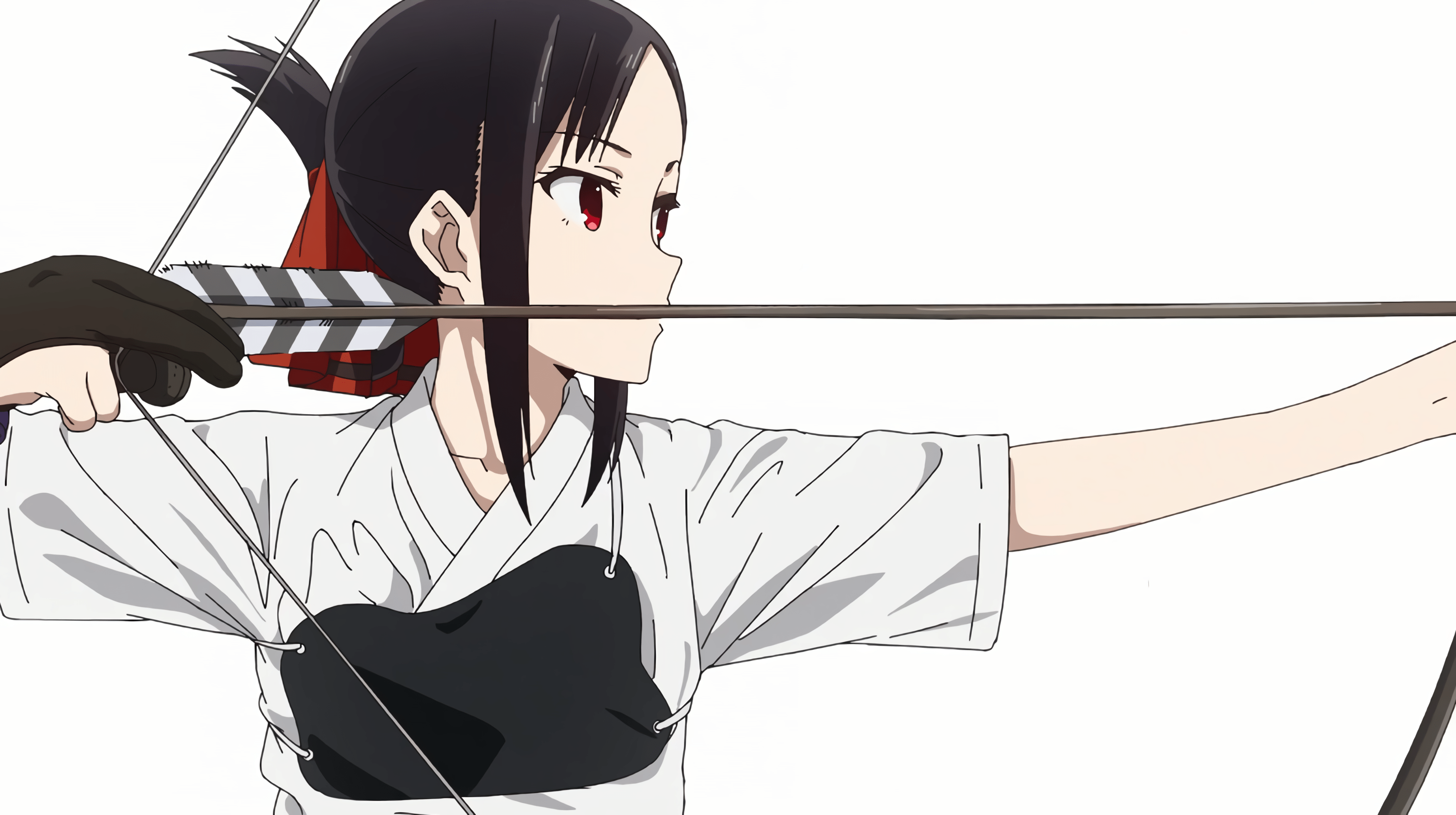 3208x1796 Wallpaper / Shinomiya Kaguya, Archery, Women, Kaguya Sama: Love Is War, Kaguya Shinomiya