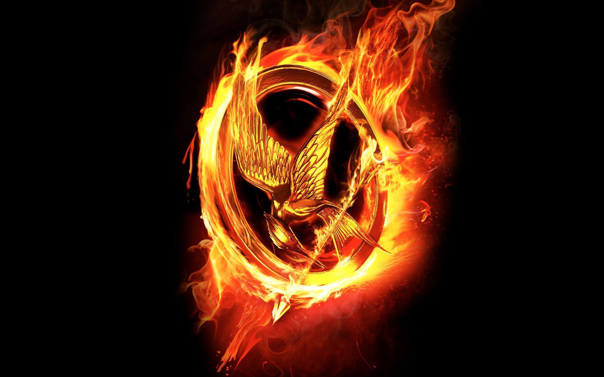 1920x1200 Wallpaper Logo On Fire