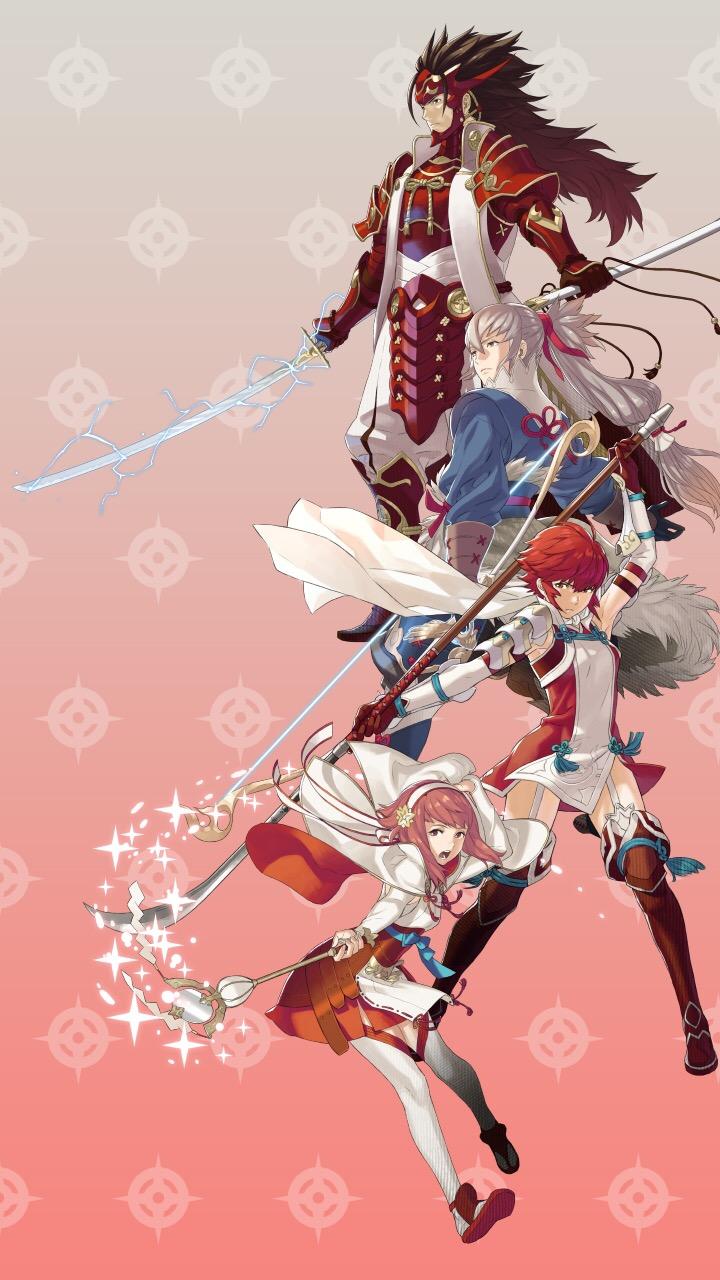 720x1280 Nintendo's LINE releases Fire Emblem mobile wallpaper. The GoNintendo Archives