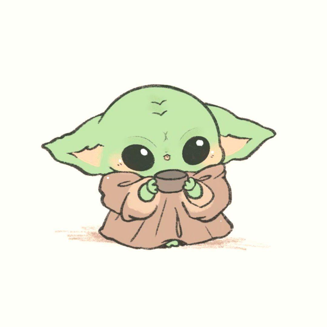 Chibi Baby Yoda Wallpapers - Top Free Chibi Baby Yoda Backgrounds ...