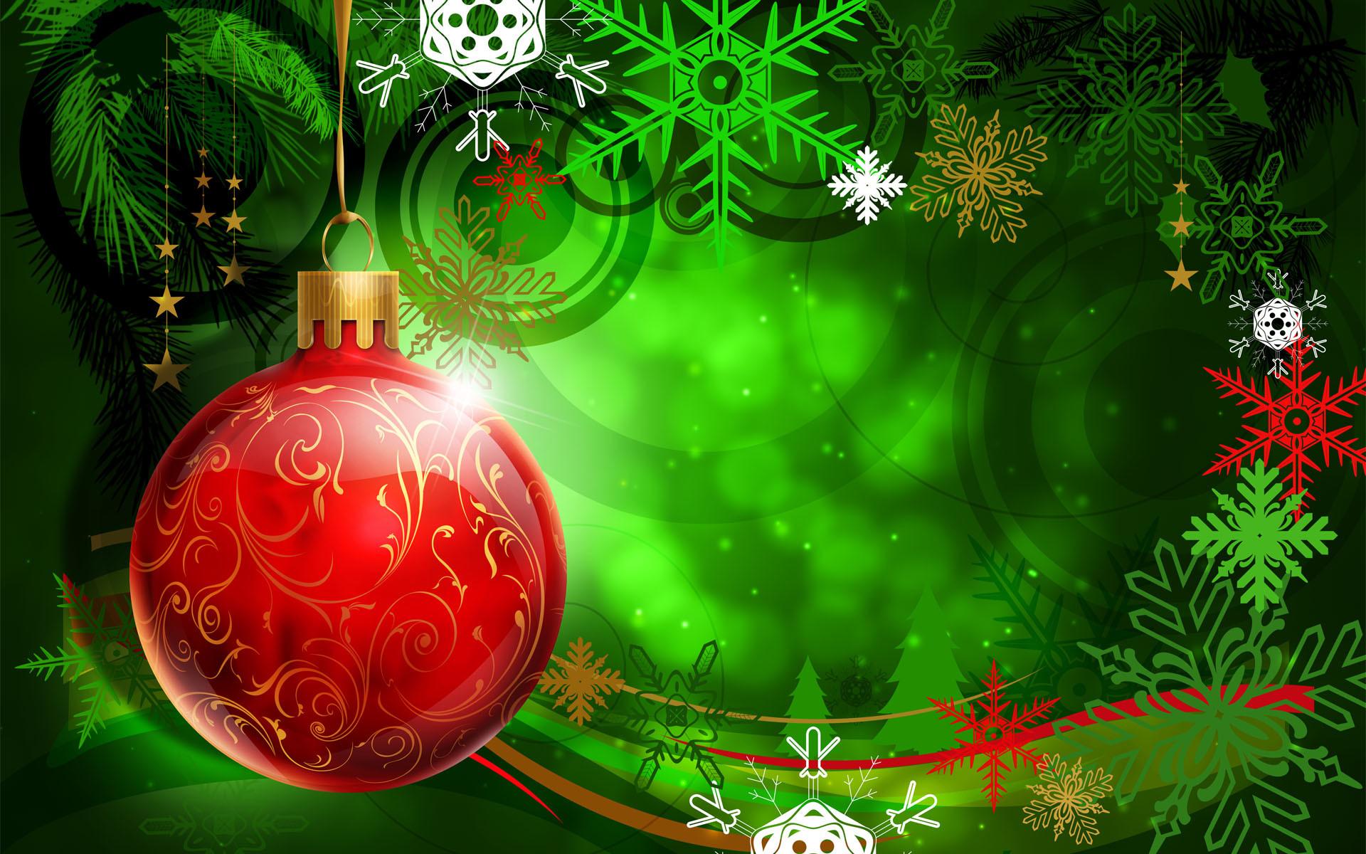 1920x1200 Christmas Desktop theme