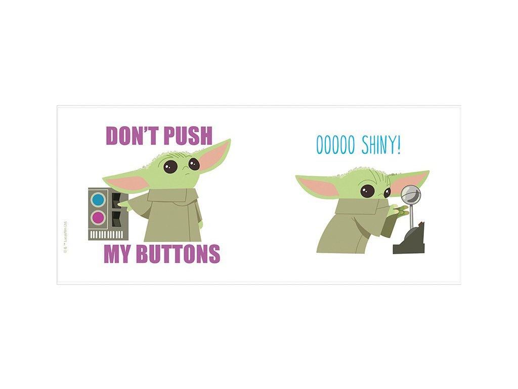 1024x768 Mandalorian mug Baby Yoda Chibi