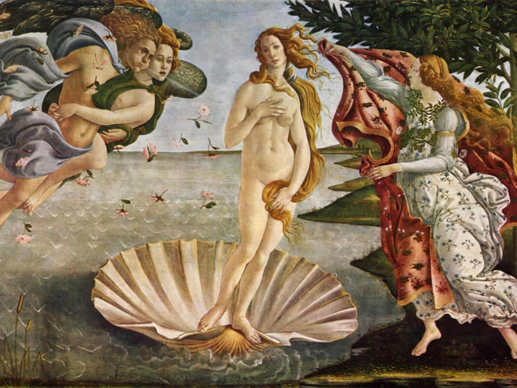 1024x768 World Famous Paintings / Fine Art Painting Wallpaper with introduction 1024x768 NO.8 Desktop Wallpaper