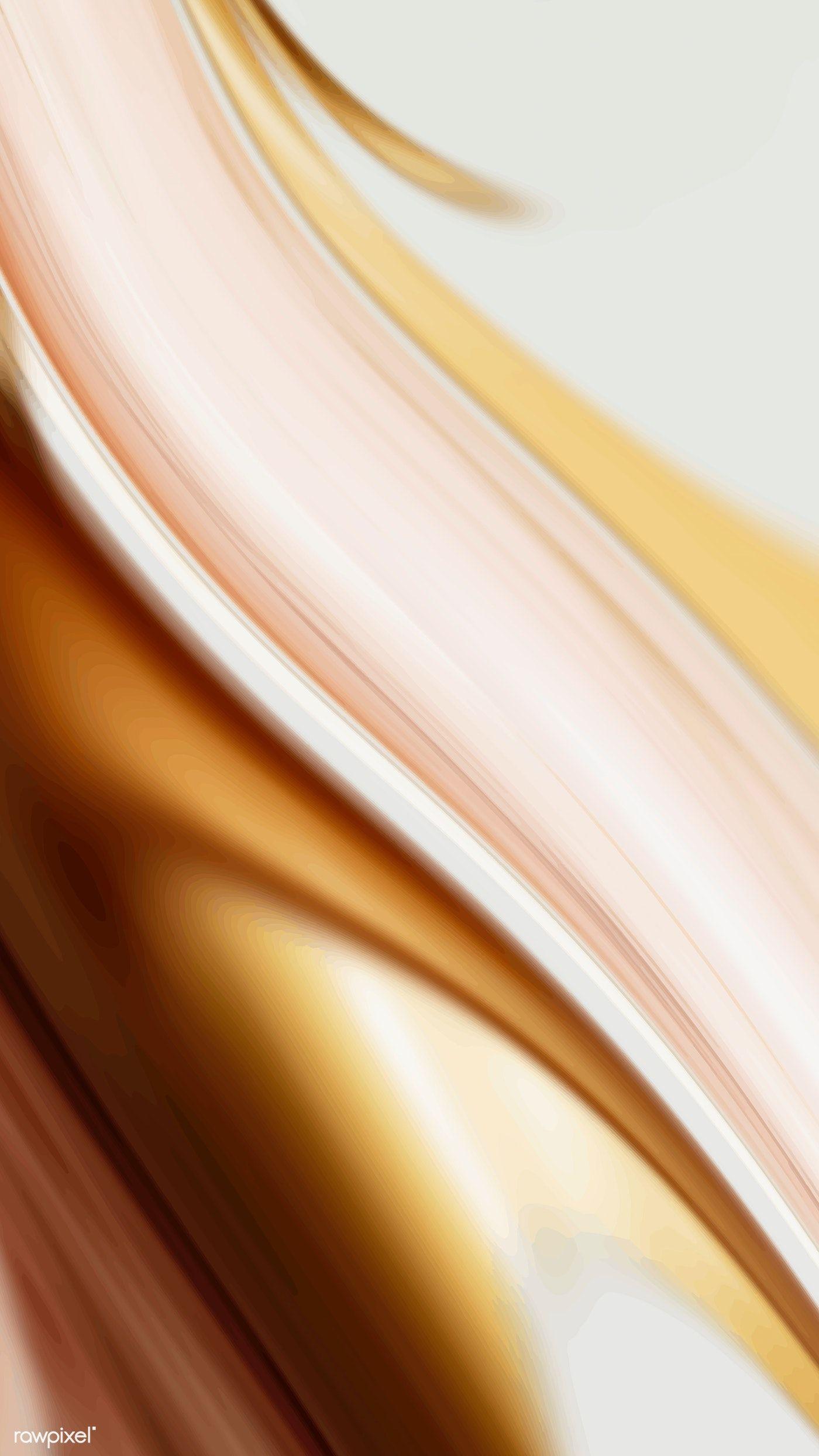 1400x2488 Download premium vector of White and brown fluid patterned background vector by Kappy about marble, elegant white gold background, iphone wallpaper, alcohol ink, and golden wave pattern 1219823
