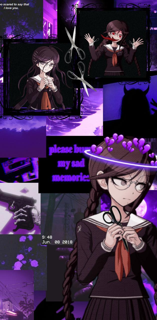 630x1280 Toko fukawa wallpaper