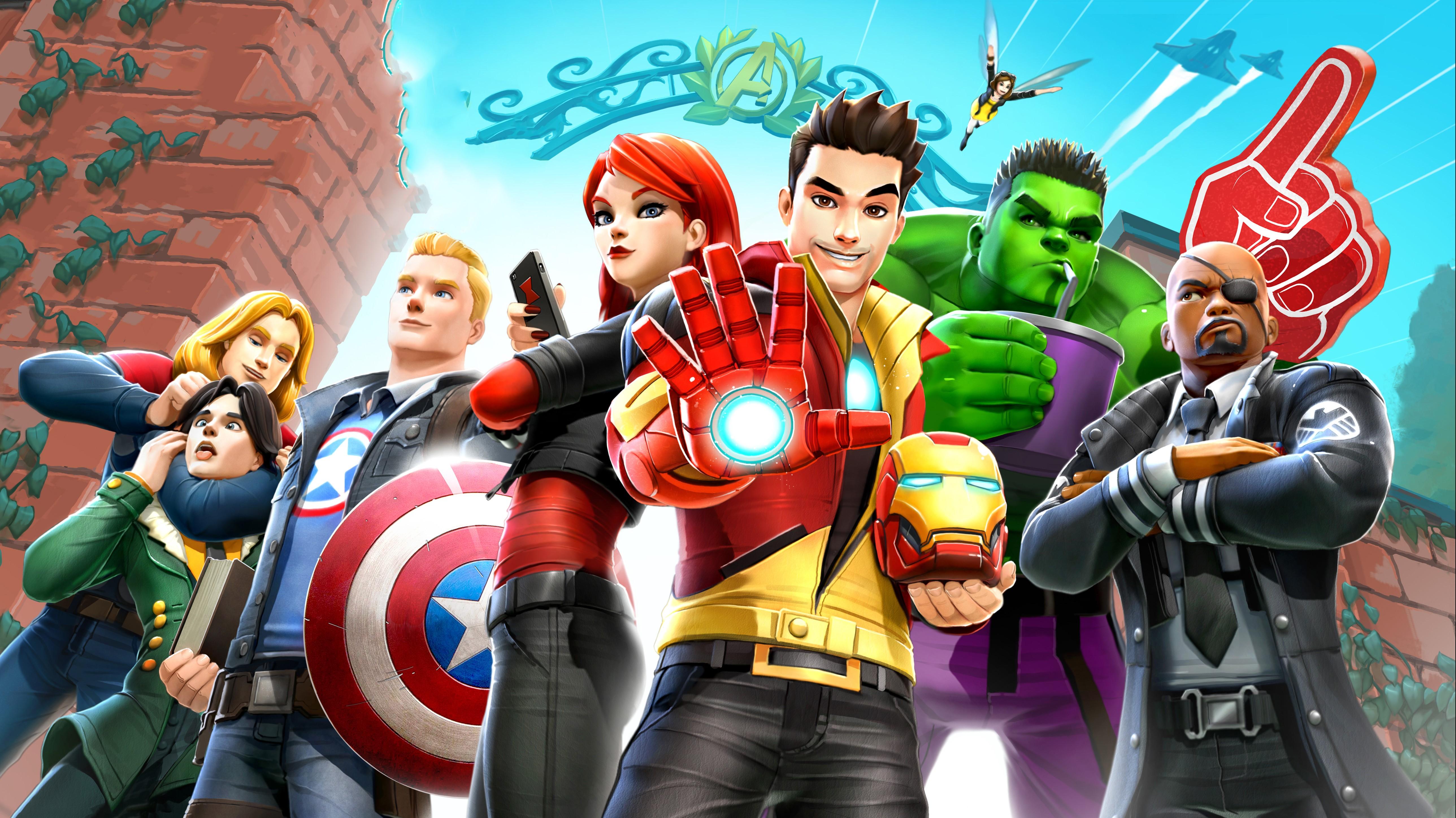 5153x2898 HD Wallpaper for theme: marvel avengers academy HD wallpaper, background
