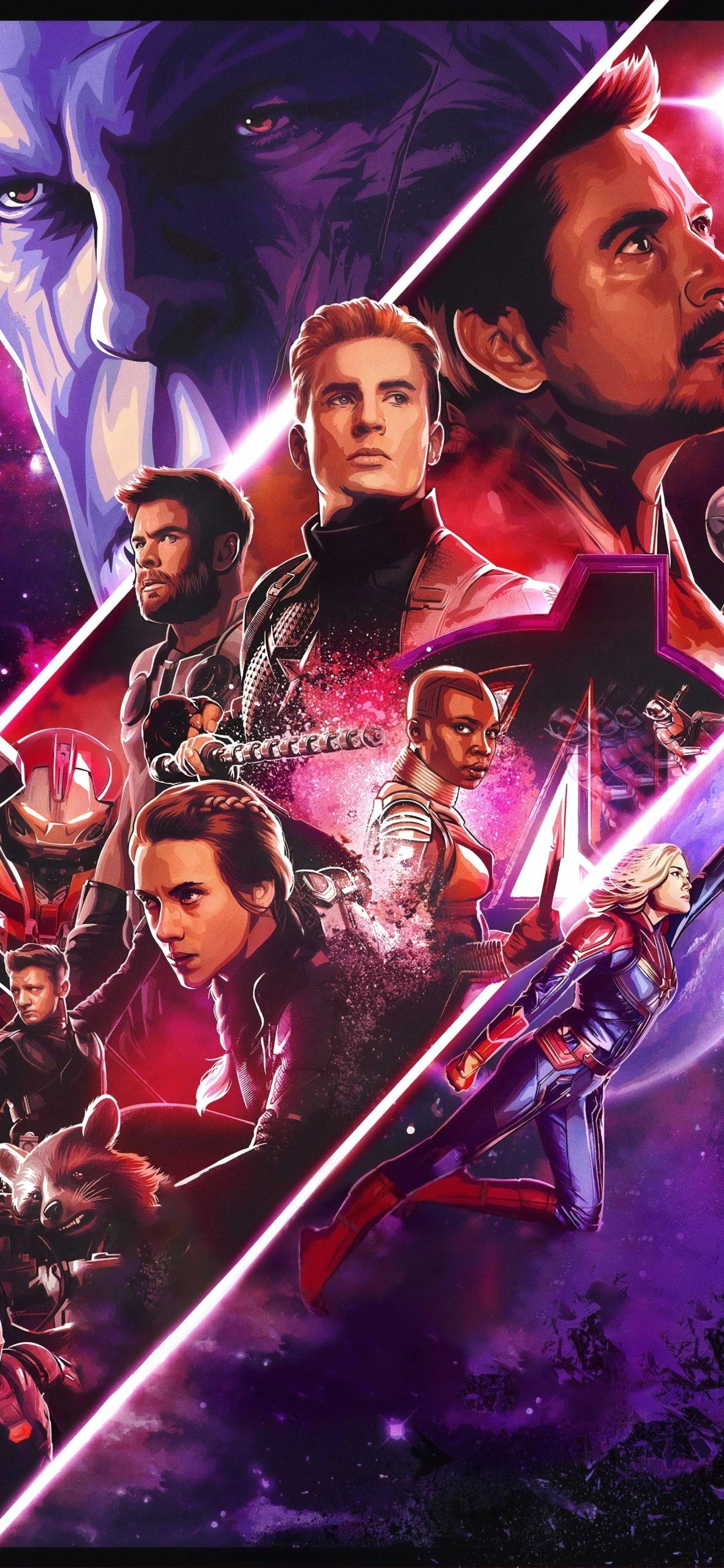 1242x2688 Avengers Endgame 5K Retro Poster iPhone XS MAX Wallpaper, HD Movies 4K Wallpaper, Image, Photo and Background