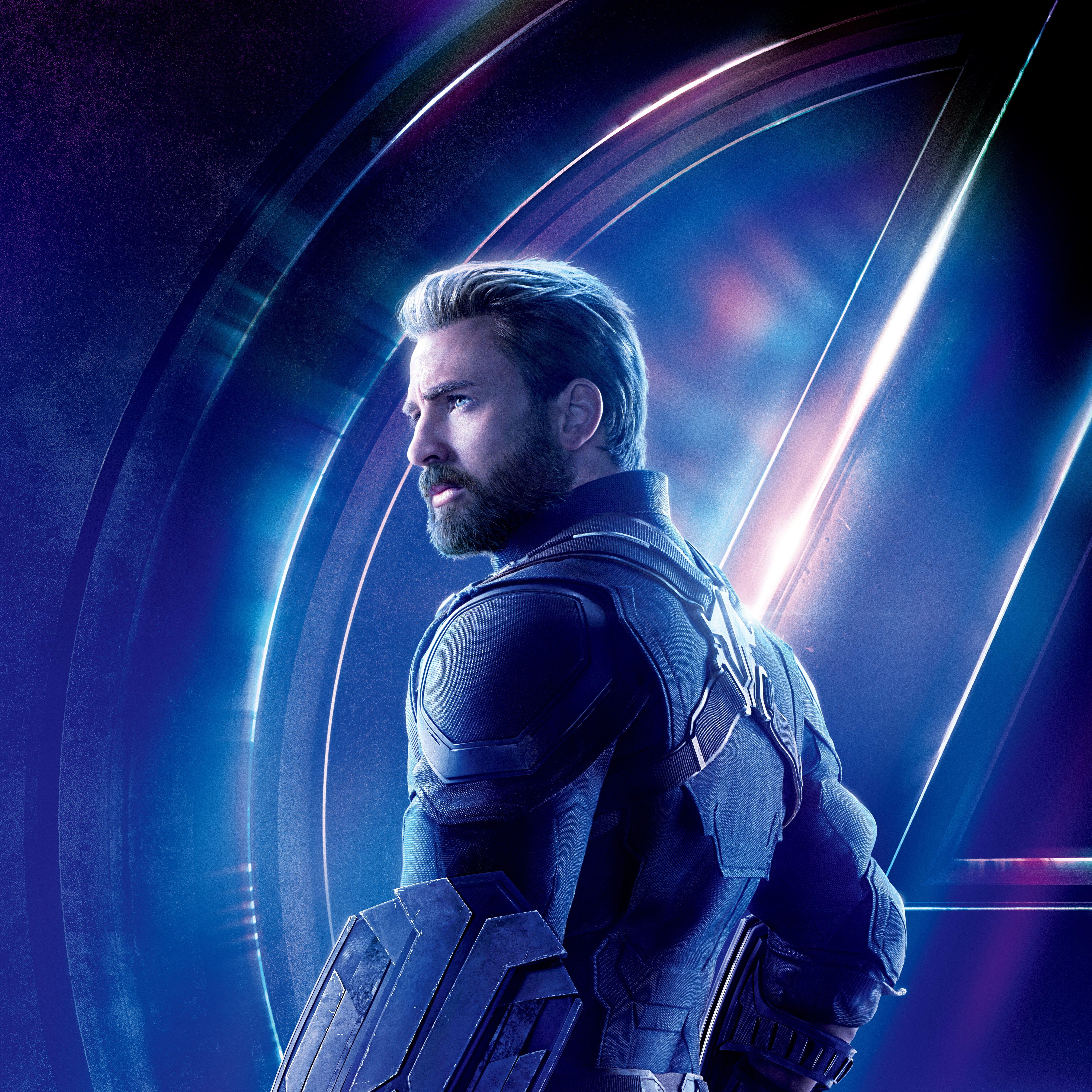 5120x5120 Captain America Avengers: Infinity War K Steve Rogers Chris Evans K K #wallpaper #hdwallpape. Avengers infinity war, Captain america wallpaper, Infinity war