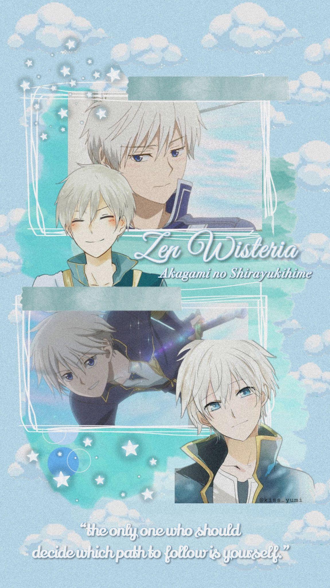 1151x2048 Zen Wisteria. Kartun, Ilustrasi fantasi, Gambar