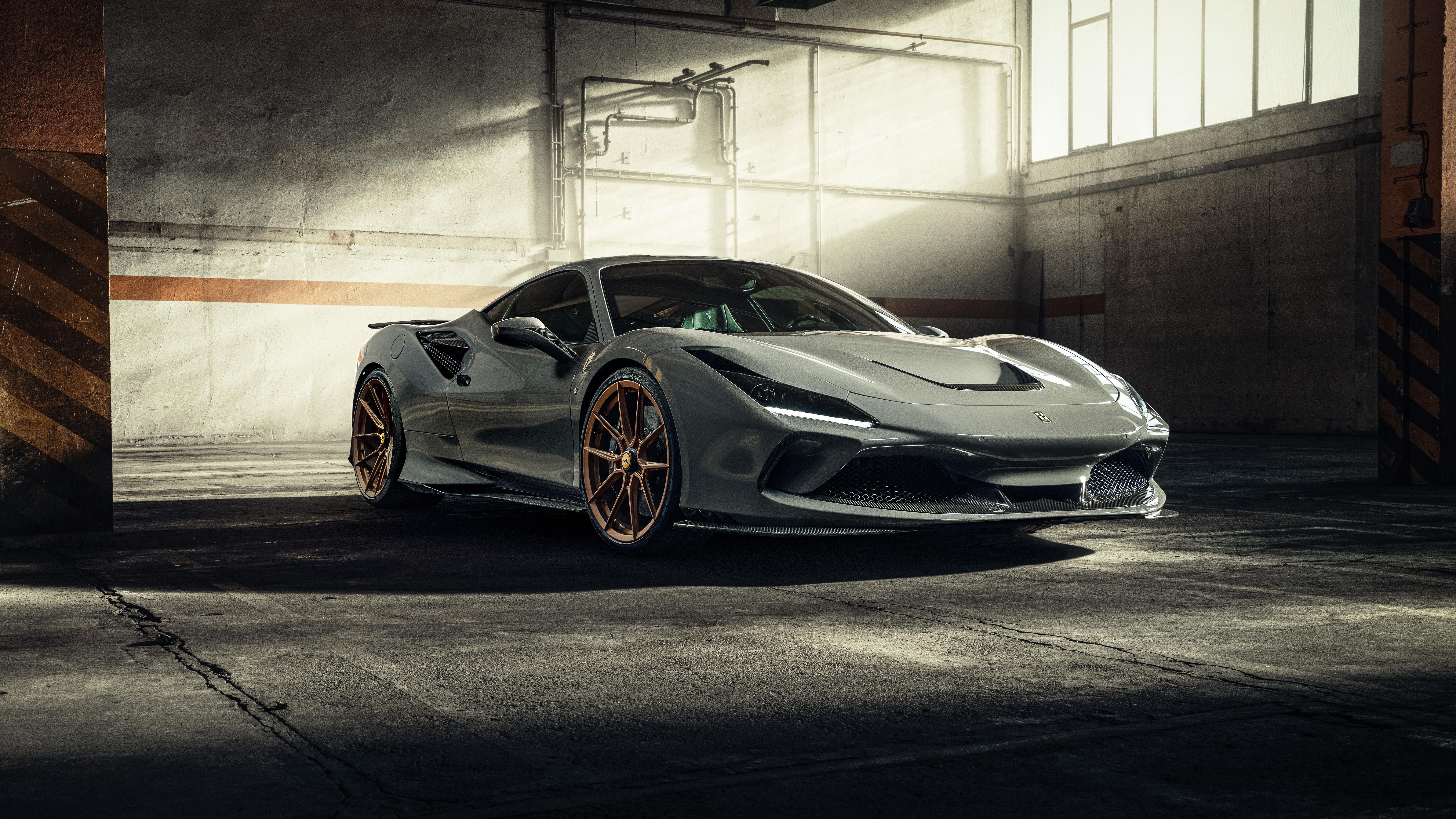 7680x4320 Novitec Ferrari F8 Tributo 2021 4K 8K Wallpaper. HD Car Wallpaper