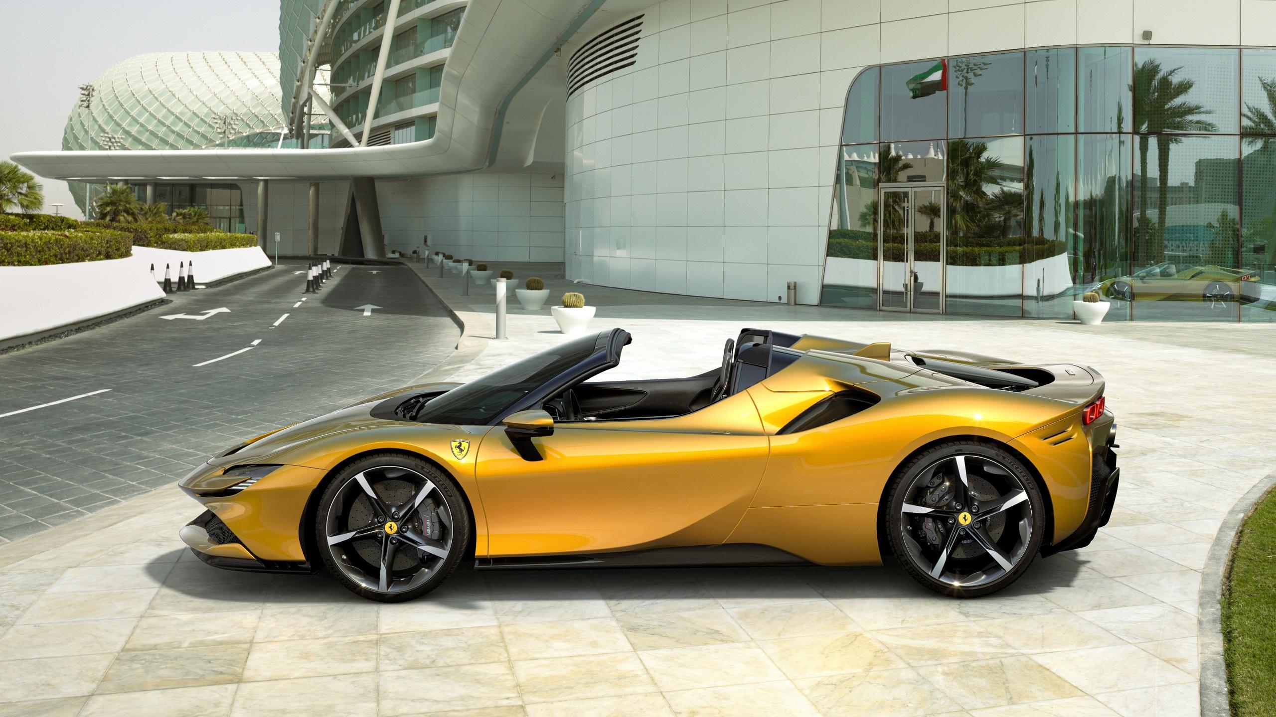 2560x1440 Ferrari SF90 Spider Wallpaper 4K, 5K, Cars