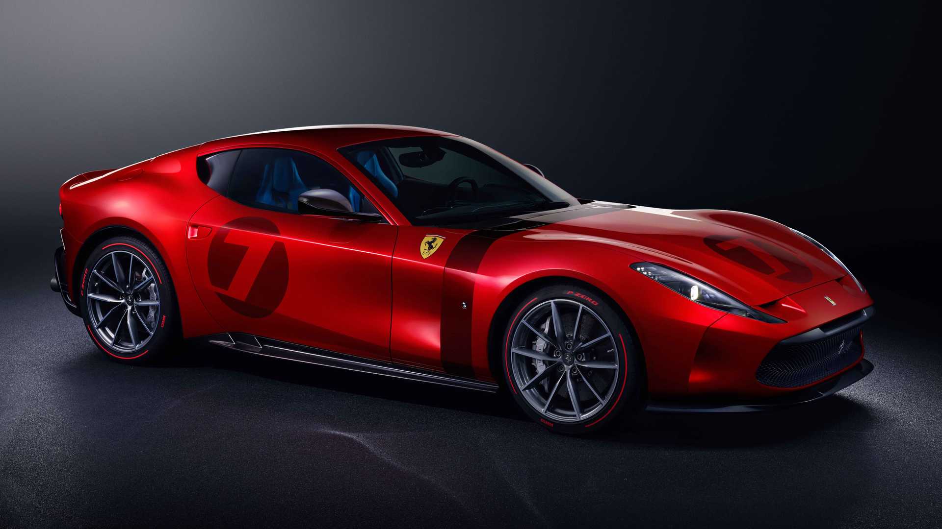 1920x1080 Ferrari Omologata Revealed As Stunning One Off V12 Grand Tourer