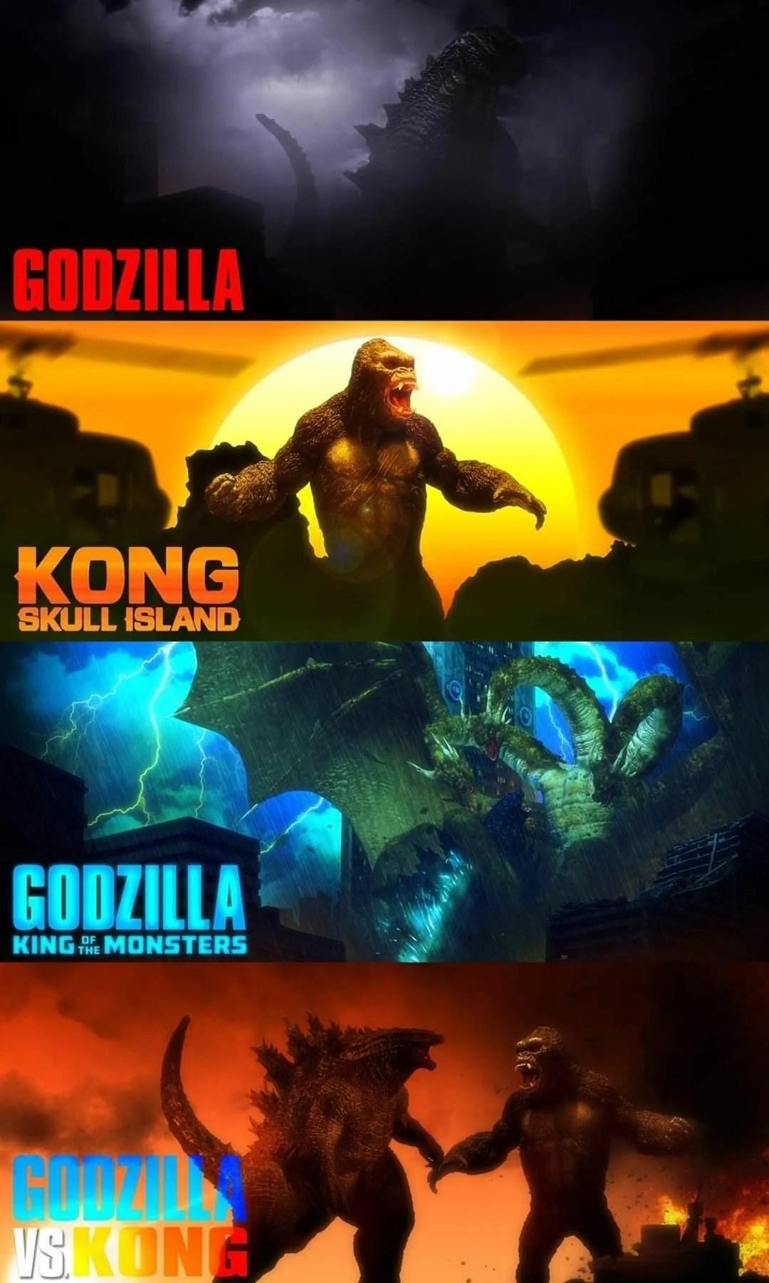 1080x1801 Kong Vs Godzilla Wallpaper 2021