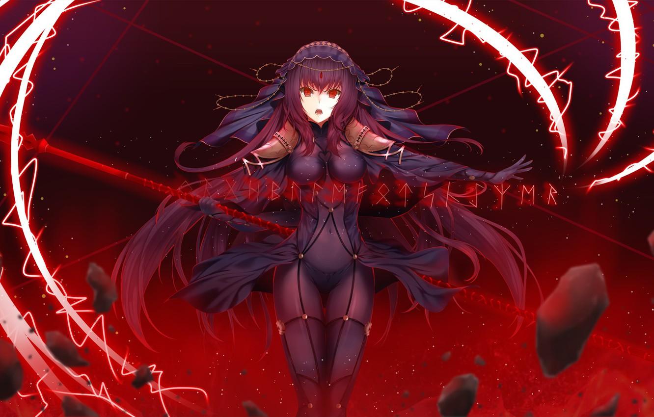 1332x850 Wallpaper fate grand order, scathach, hajika image for desktop, section сёнэн