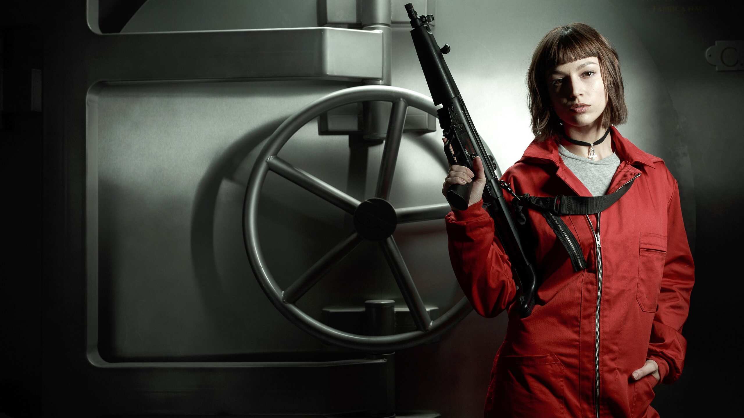 2560x1440 Tokyo In Money Heist 1440P Resolution HD 4k Wallpaper, Image, Background, Photo and Picture