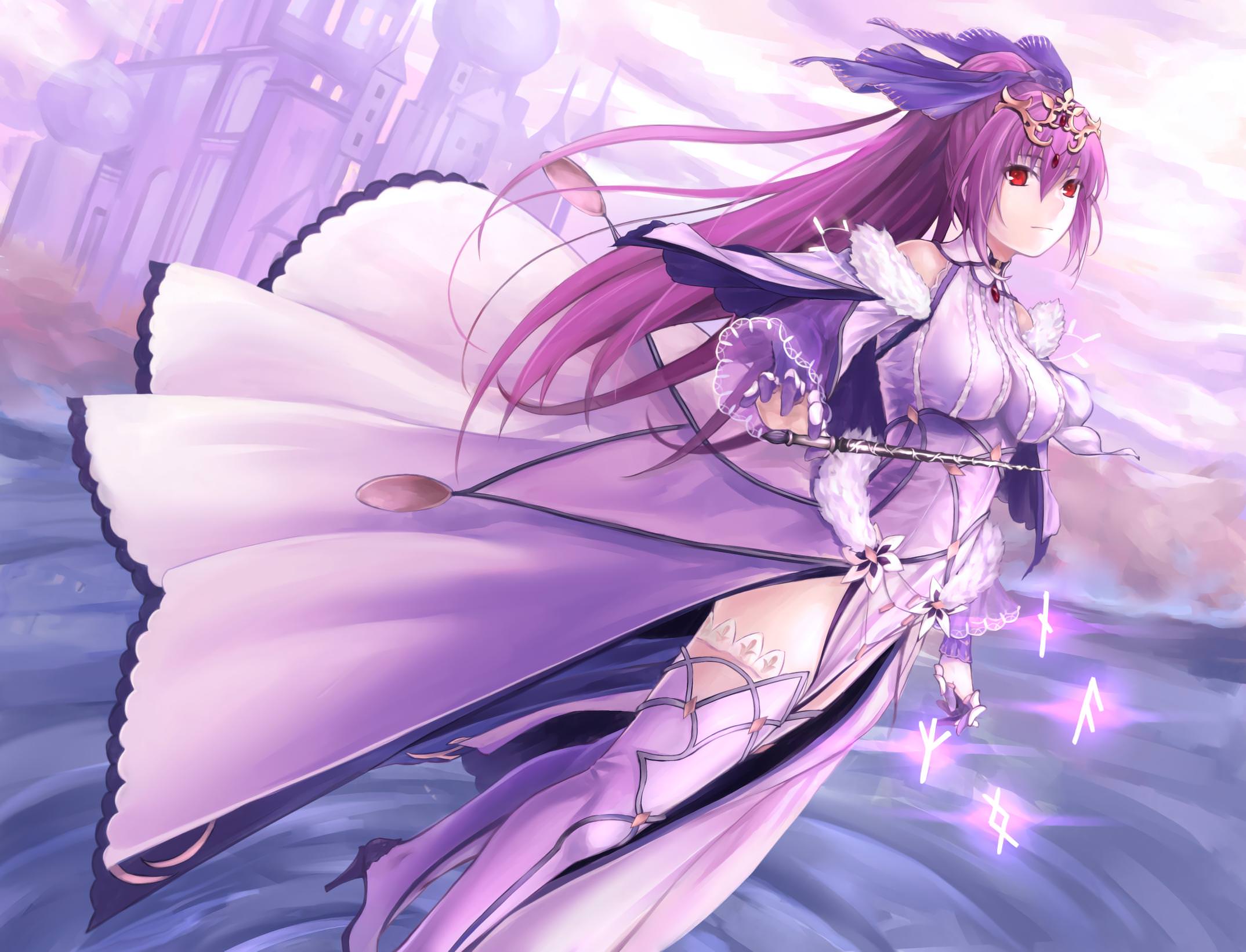 2148x1642 Scathach Wallpaper
