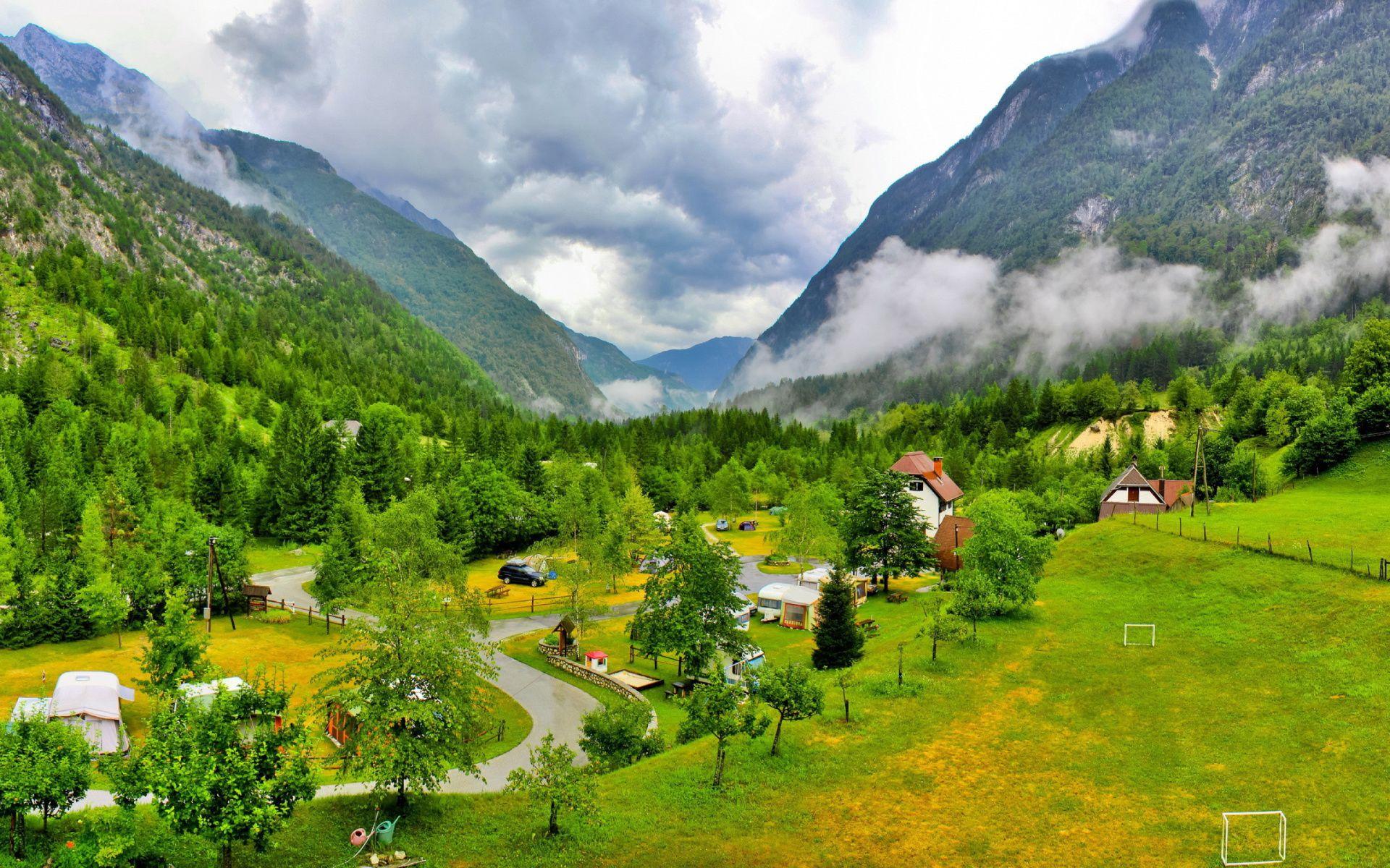 1920x1200 Mountains Holiday Slovenia desktop PC and Mac wallpaper