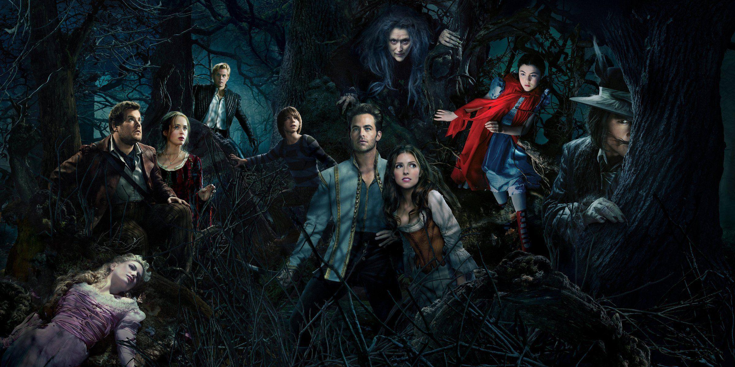 2400x1200 Into The Woods Wallpaper