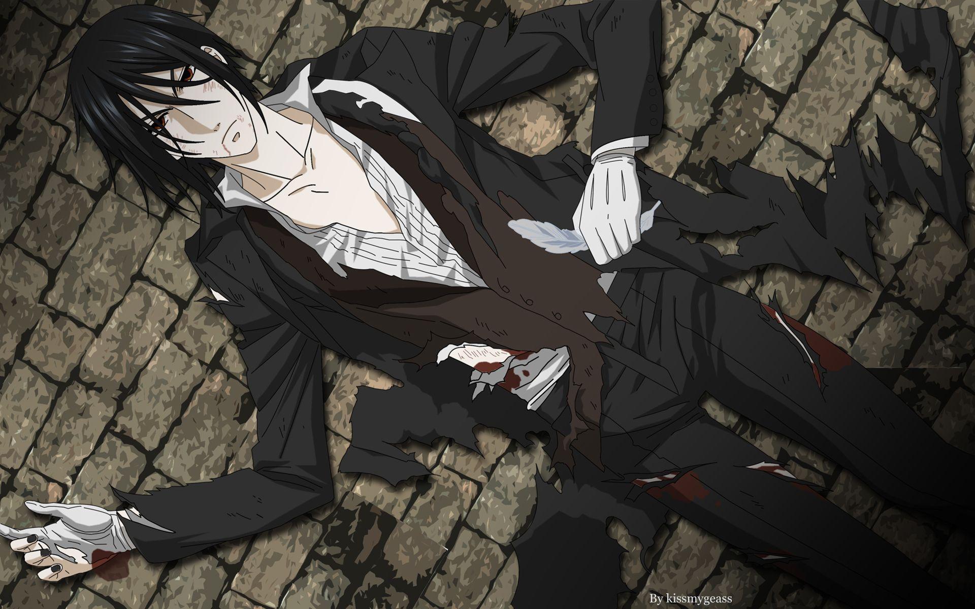 1920x1200 Black Butler Characters image Sebastian HD wallpaper and background