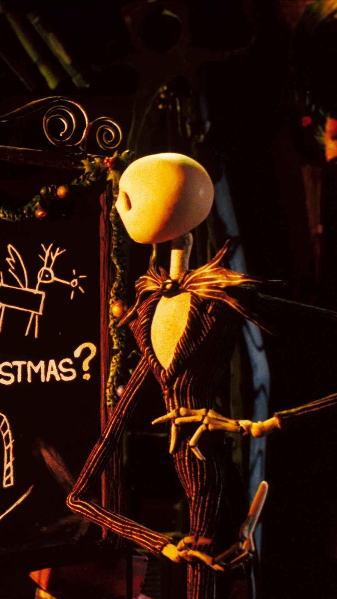 1080x1920 Jack Skellington and Sally
