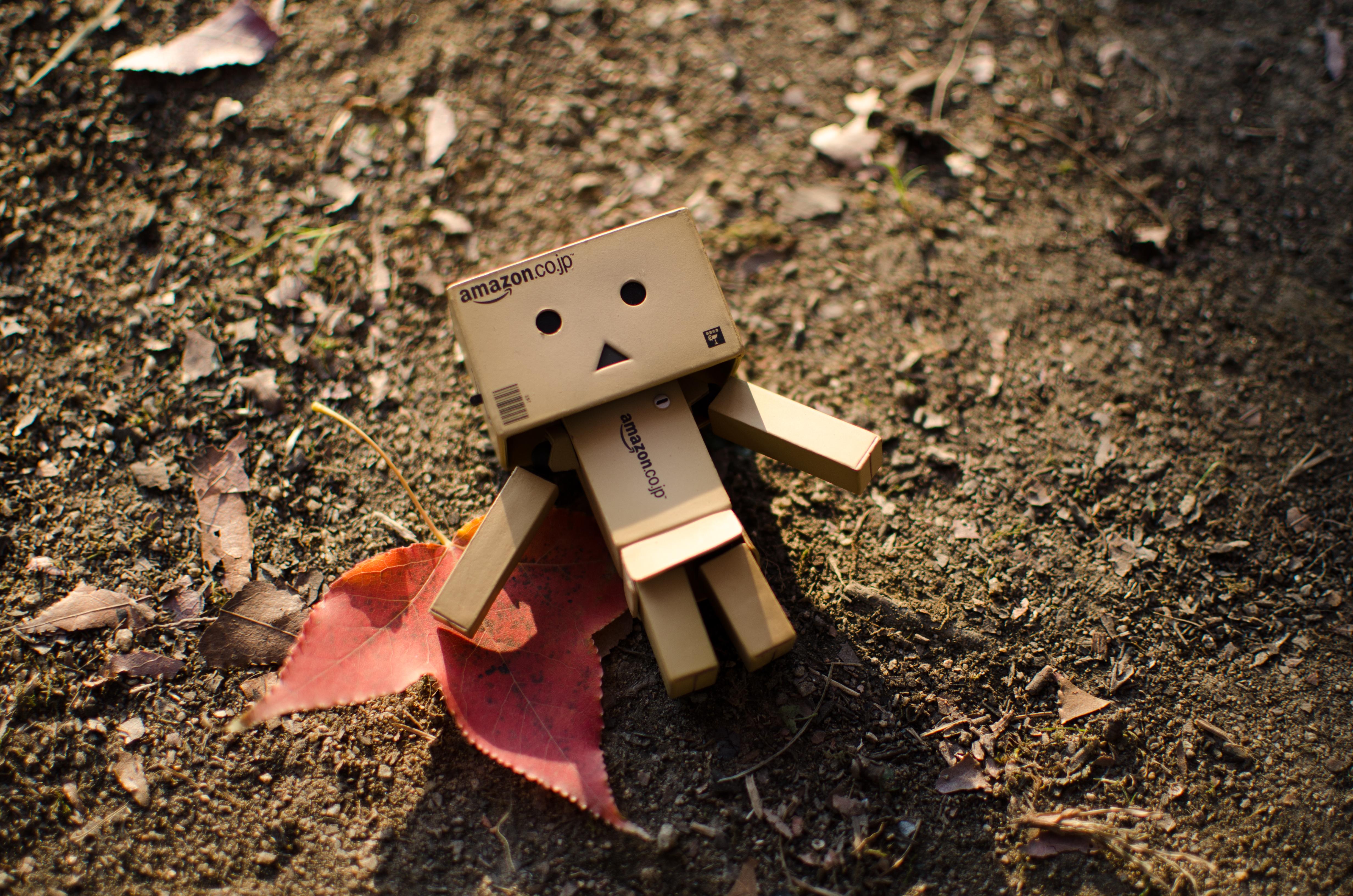 4928x3264 Brown Cardboard Robot Artwork · Free