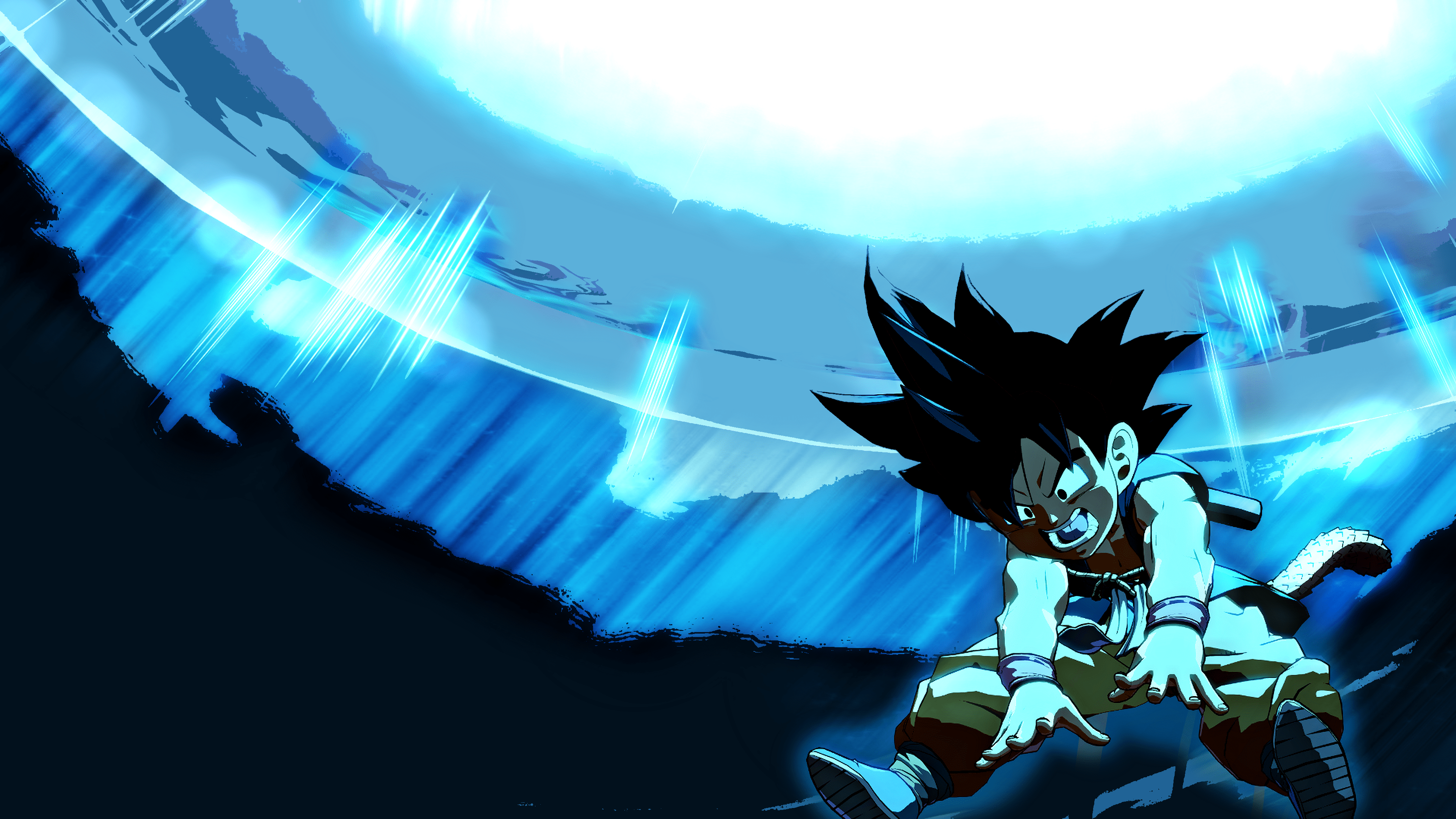 3840x2160 Kid Goku 4K Wallpaper