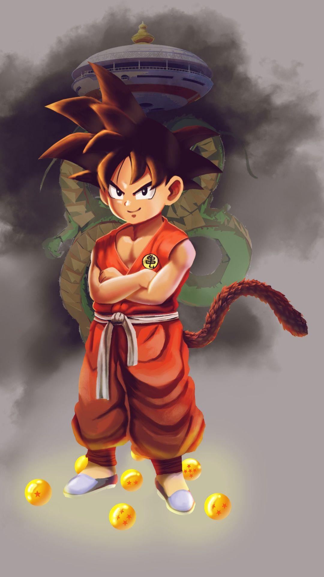 1080x1920 Kid Goku Wallpaper Quality Kid Goku Background ( 4k & HD )