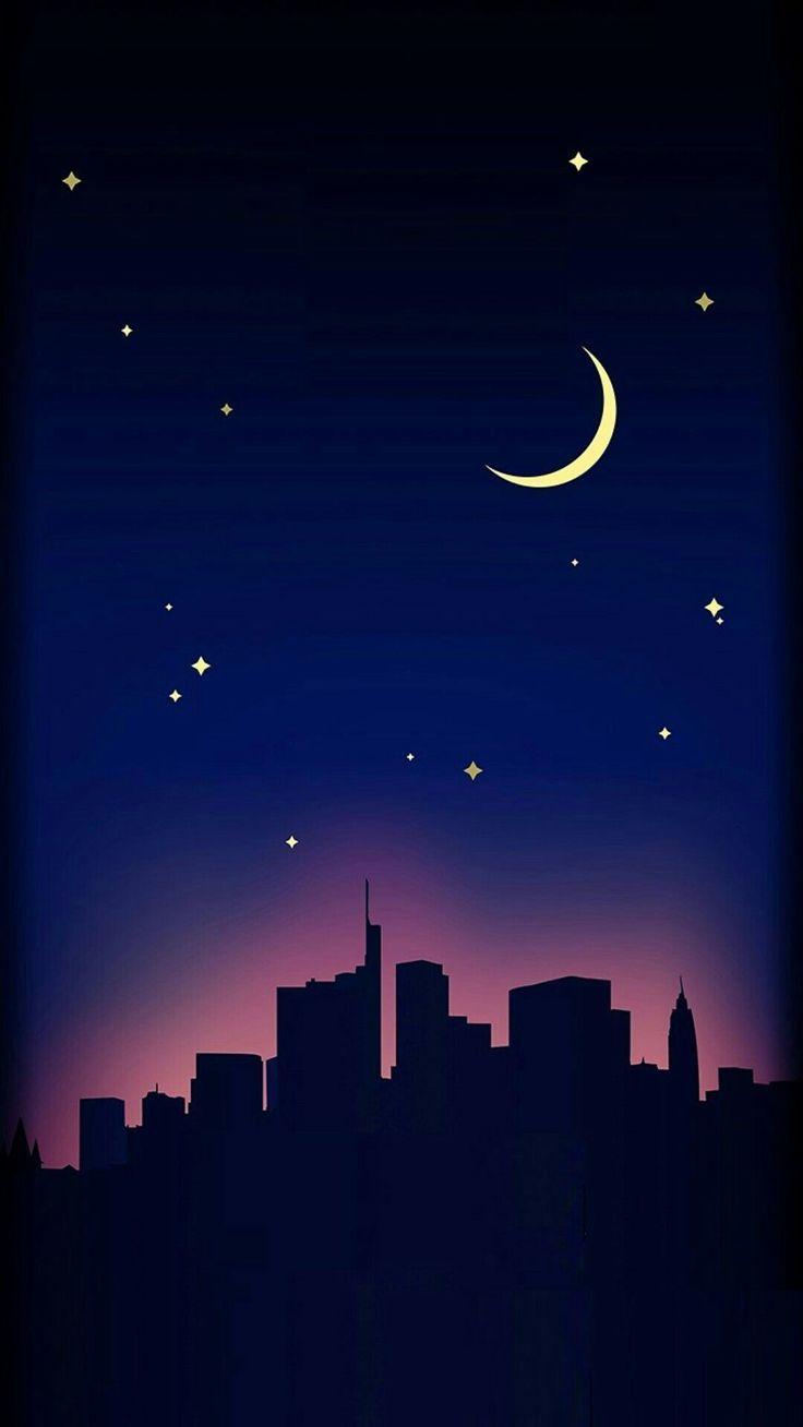 736x1308 Moonlight city Wallpaper. Scenery wallpaper, City iphone wallpaper, Background phone wallpaper